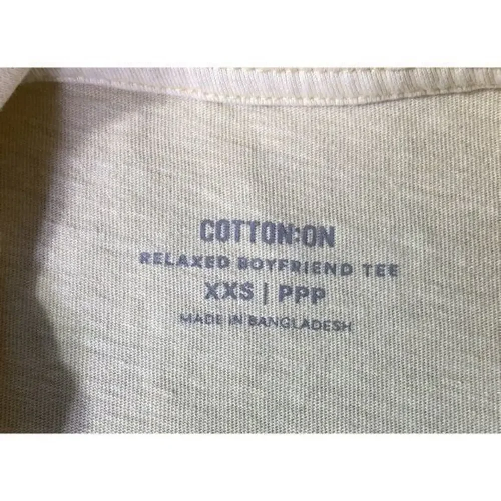 COTTON:ON Endless Summer Yellow T-shirt Top Soft Cotton Women Size‎ XXS